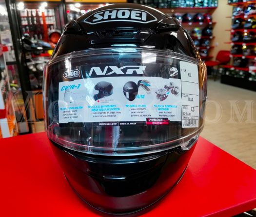 Шлем SHOEI NXR Plain Черный  фото 3